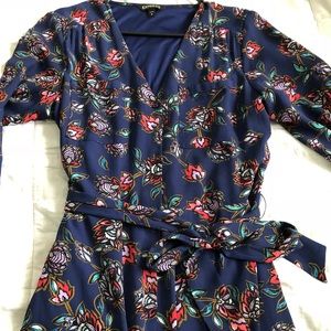 Express long sleeve floral dress!